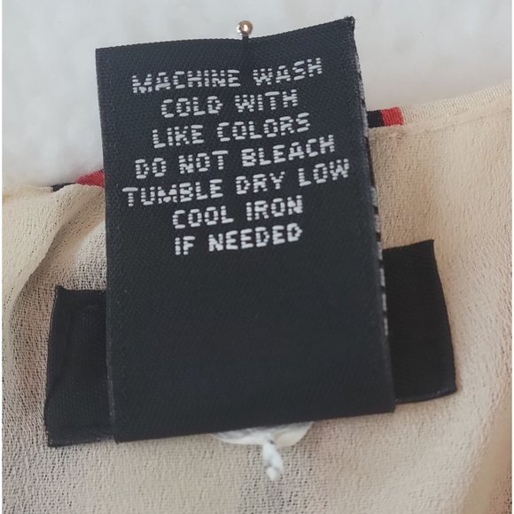 Anna Sui For Gossip Girl 100% Silk Striped Pleated Summer Dress Women's Size  1 - Picture 9 of 13